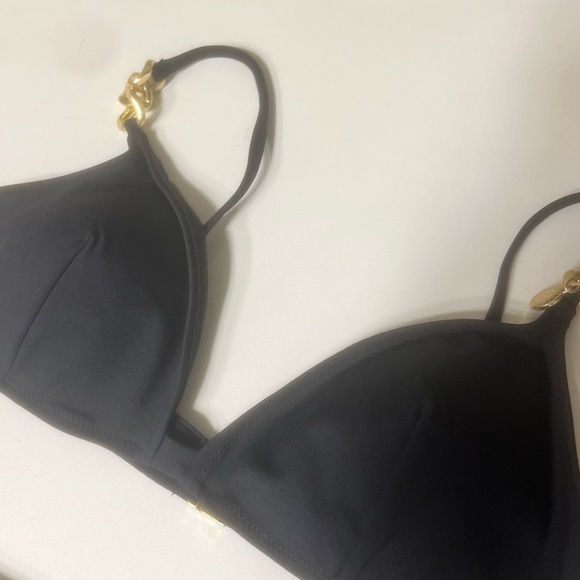 Stella McCartney Chain-link Triangle Top Falabella Chain Bikini 2 Piece NWOT - Picture 11 of 13
